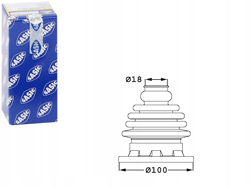 фото №1, Набір захист шарнір sasic 1j0498201