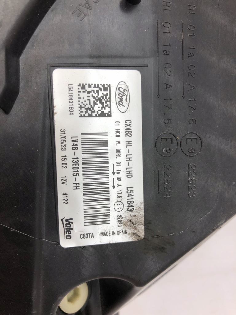 фото №9, Фара ford kuga escape mk3 лівий full led