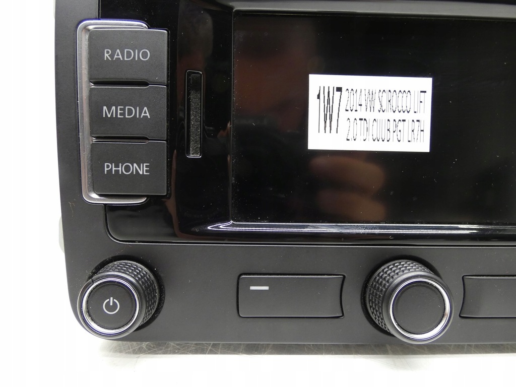 фото №3, Радіо радіопрогравач навігація cd rns 315 vw scirocco iii lift 1q0057279b