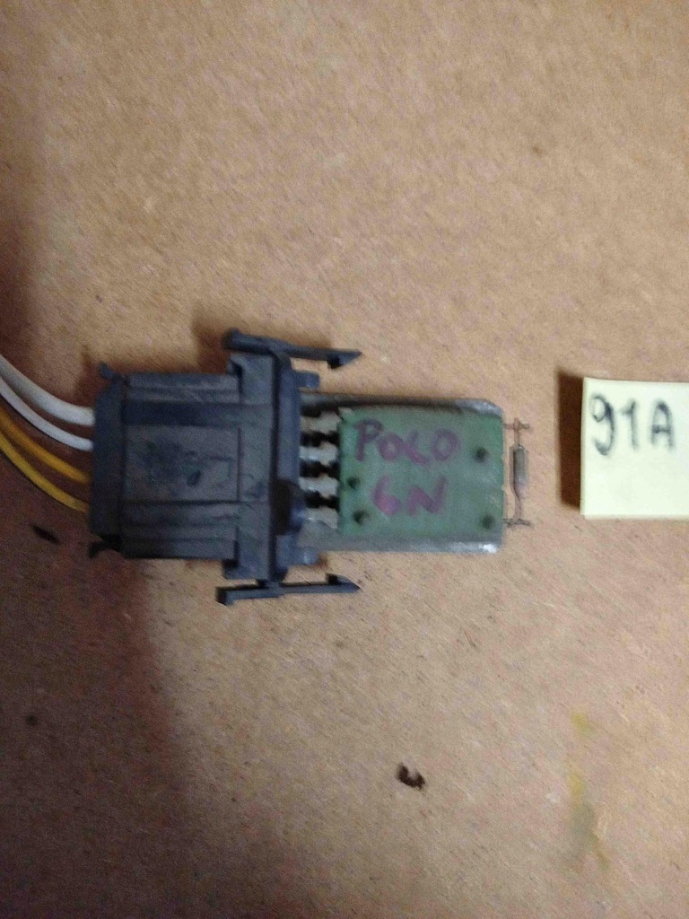 фото №1, Резистор резистор вентилятор volkswagen polo 6n 3131090055