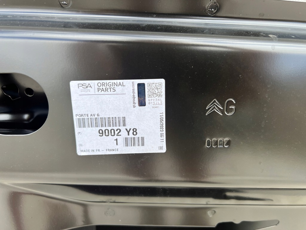 фото №15, Двері citroen c5 ii 2008-2017 перед лівий передні ліва nowe оригінальні