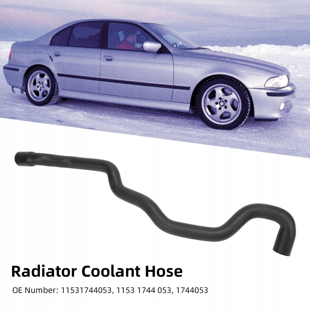 фото №9, Труба шланг охолоджуючий охолоджуючий 11531744053 гумовий елемент doskonała стійка cg