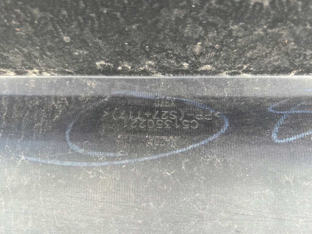 фото №13, Бампер задняя mazda 5 v 2010 отражатели задний pdc