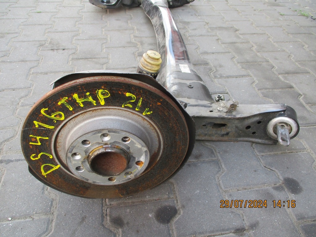 фото №6, Подвеска балка oś задняя citroen ds4 ii 1,6thp задняя задняя