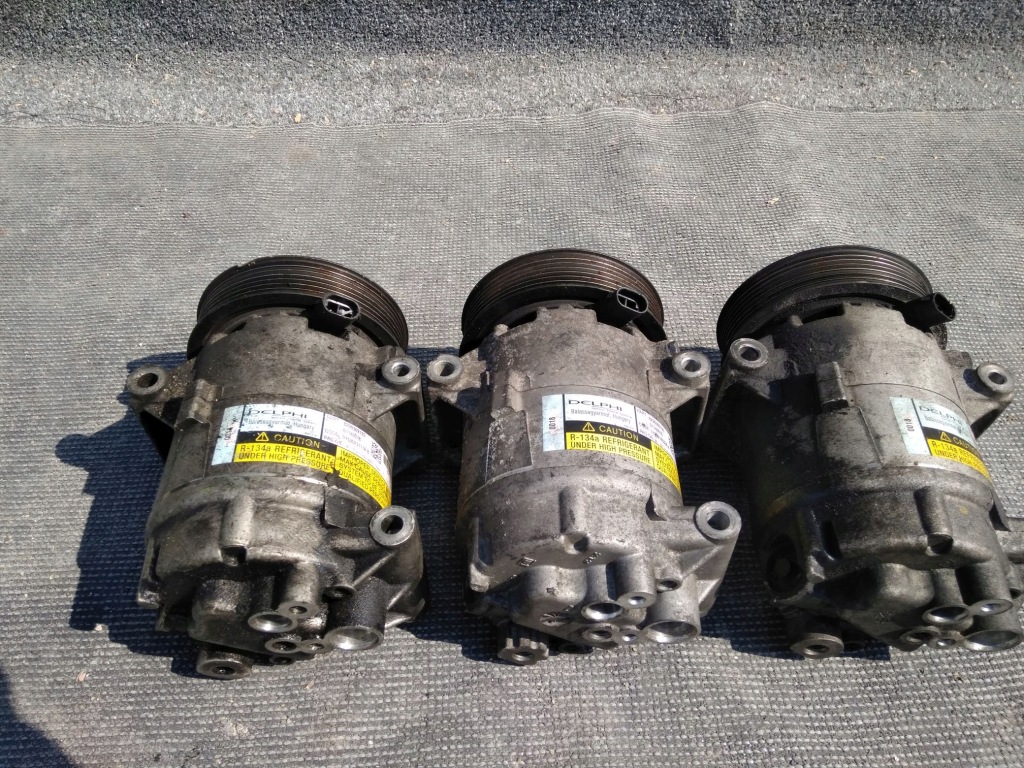 фото №1, Компрессор кондиционера delphi renault 2.0 1.9 dci