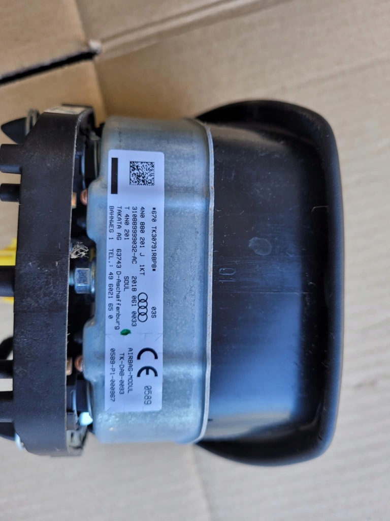 фото №5, Подушка водителя audi a7 4k c8 4n0880201j