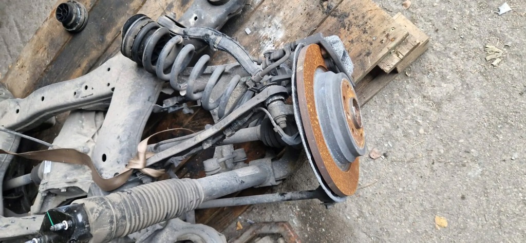 фото №3, Подвеска задняя задние mercedes полный oś mercedes gle w166