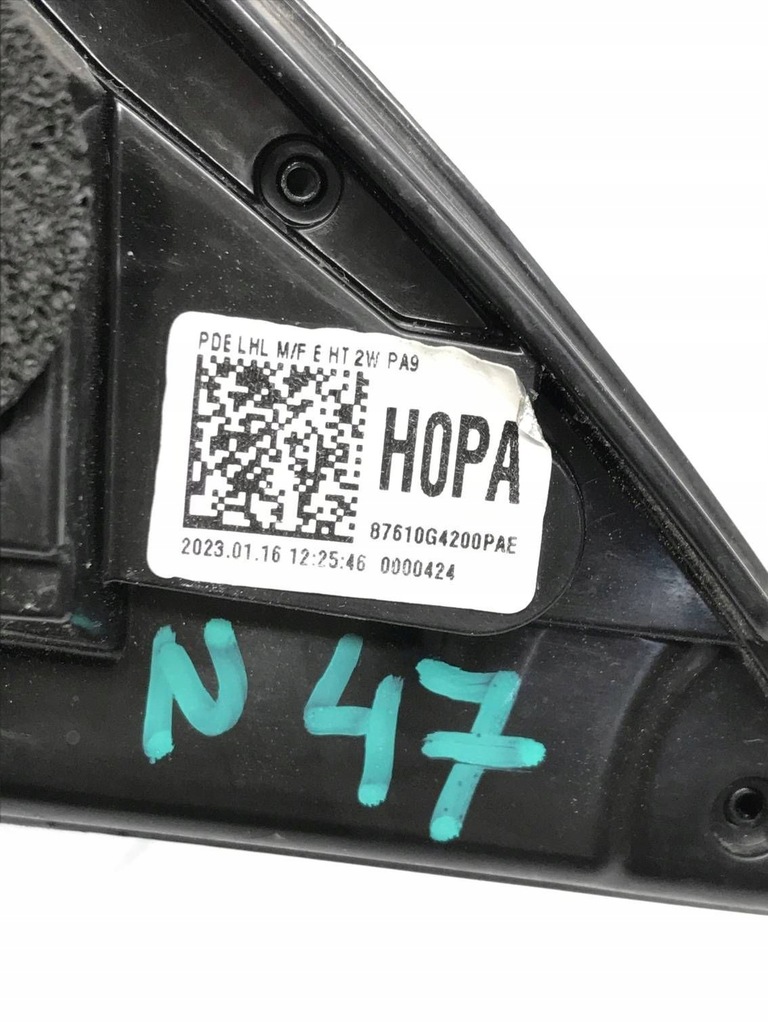 фото №9, Зеркало боковой левая сторона hyundai i30 87610g4200