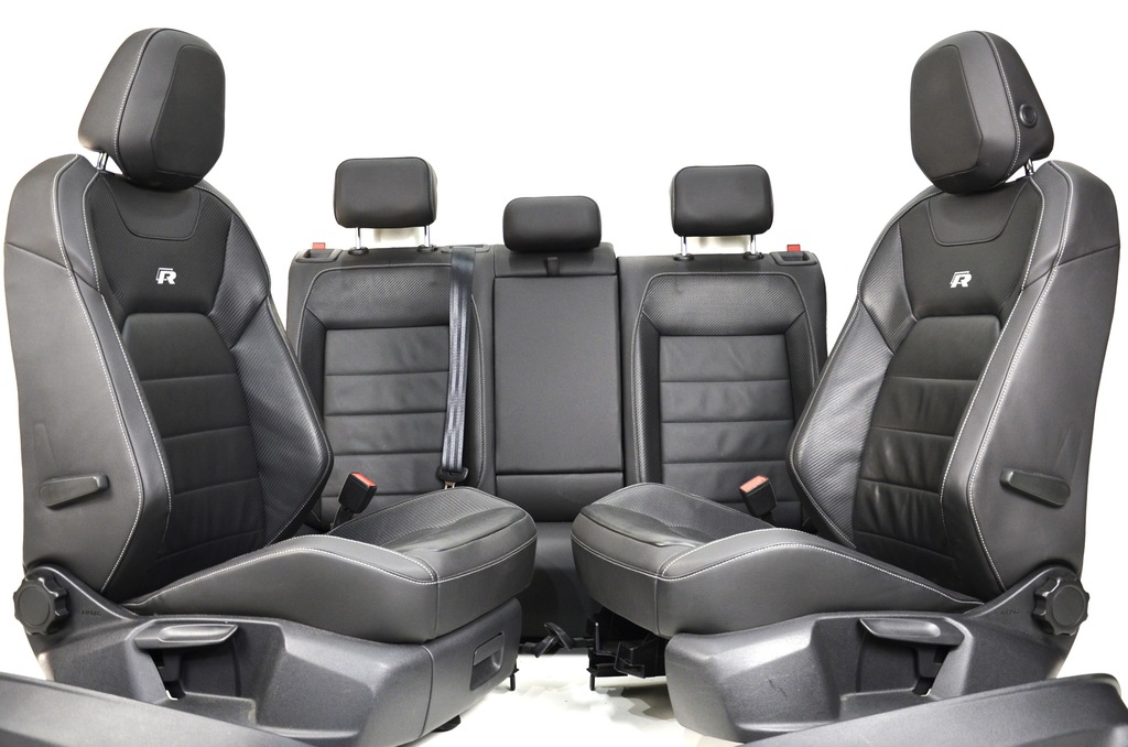 фото №1, Vw t-roc r-line сиденья заднее сиденье orginał карбон 20r