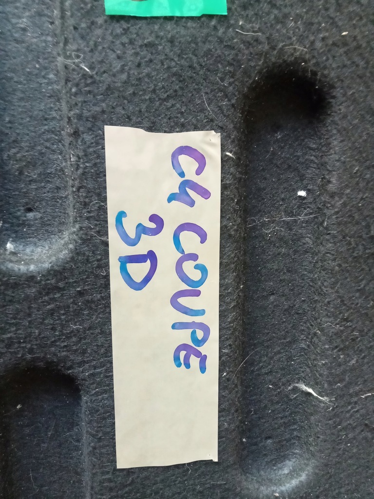 фото №10, Полиця багажника citroen c4 coupe 3d ładna 3 двері