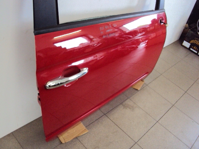 фото №4, Двері правий перед повний fiat 500 2007- rosso