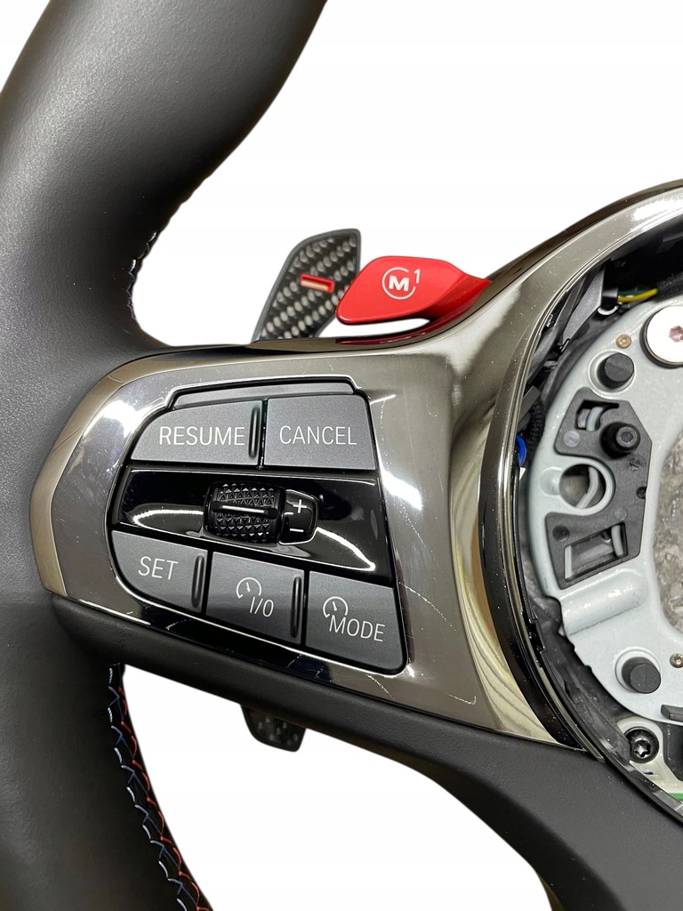 фото №8, Воздуховод подогрев вибрация лепестки переключения карбон bmw xm g09 x5m f95 x6m f96 lci