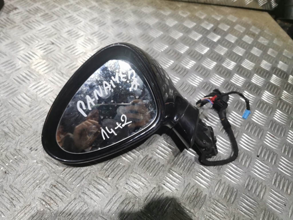 фото №1, Левая зеркало 14+2 pin c9x panamera 970 09-13