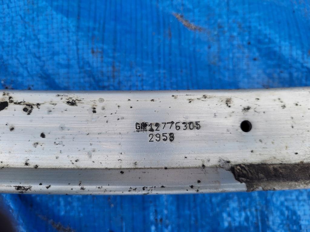 фото №7, Opel-części zafira c балка підсилювач бампера задня задня 12776305