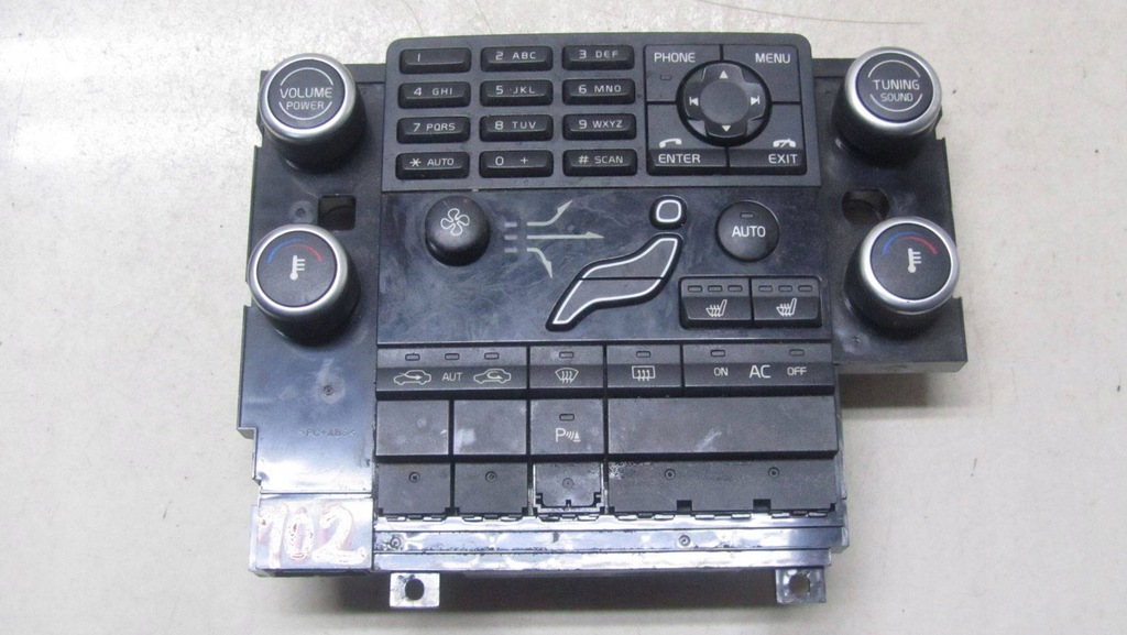 фото №1, Volvo xc60 панель кондиционера 30782903 13-