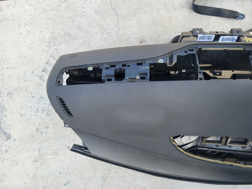 фото №11, Citroen c5 iii x7 10r приборная панель консоль air bag ремни подушка коленная