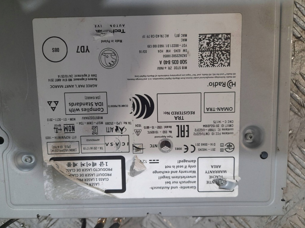 Радио bluetooth навигация skoda fabia 3 год 14-21 Цена