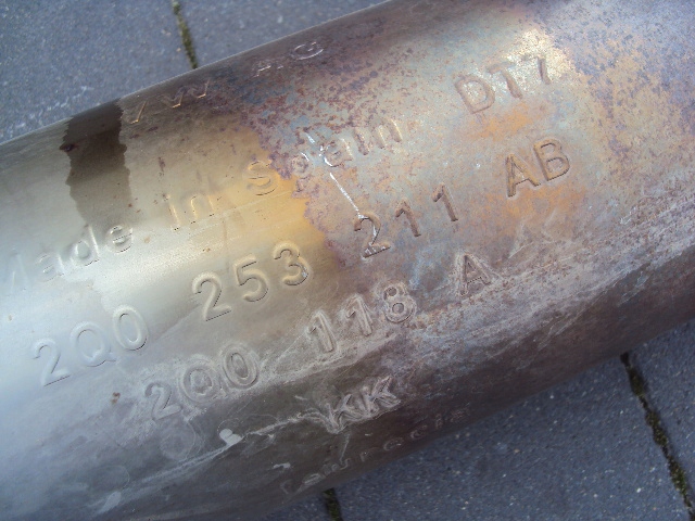 фото №5, Гаситель выхлоп vw t-cross 1.6 tfsi 2019-