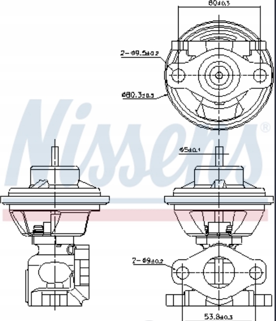 Клапан egr hyundai getz tucso kia sportage 2 Доставка