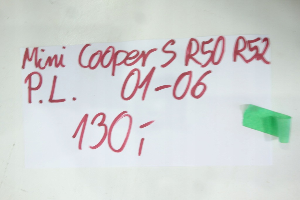 фото №4, Крыло перед левый mini cooper s r50 r52 01-06