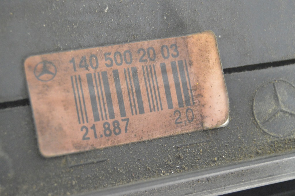 фото №9, Комплект радиатор mercedes w140 s280 s320 вентиляторы радиатор wody kliimy