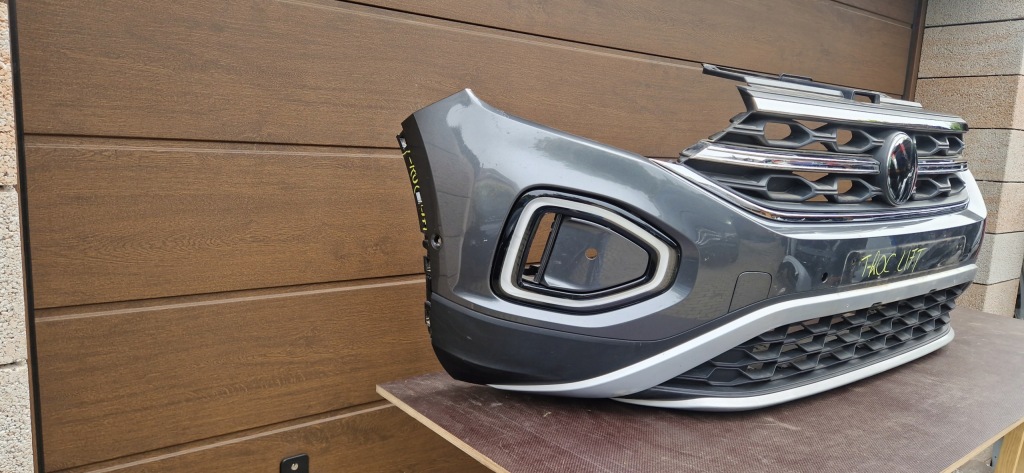 фото №4, Vw t-roc lift 2021 бампер передній