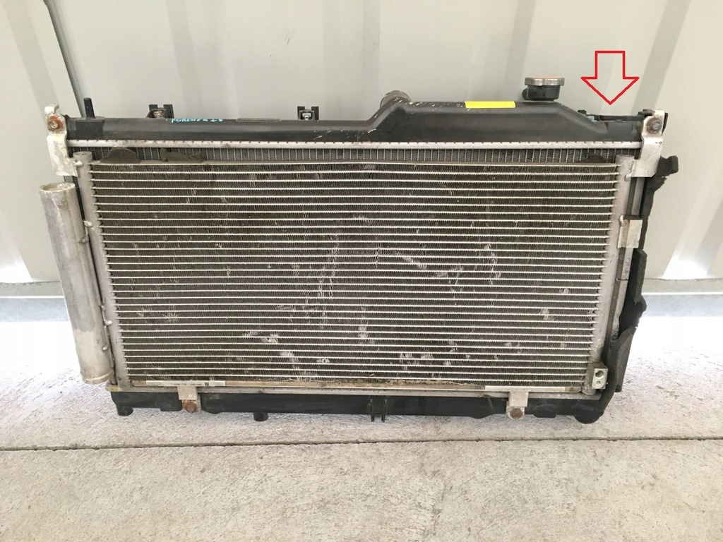 фото №6, Subaru forester 2.5 13- радиатор вентиляторы usa