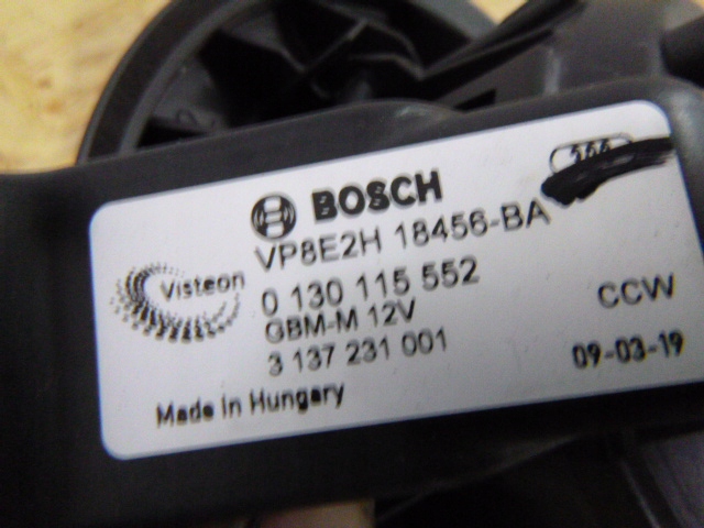 фото №2, Ford fiesta mk7 вентилятор обдув