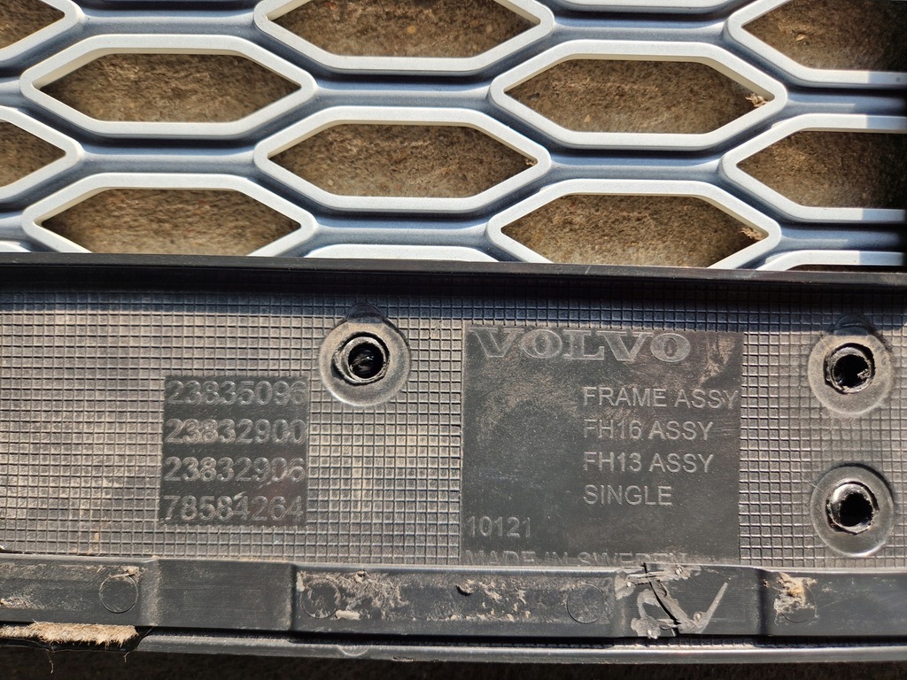 фото №6, Решётка радиатора решётка радиатора капот перед volvo fh 5