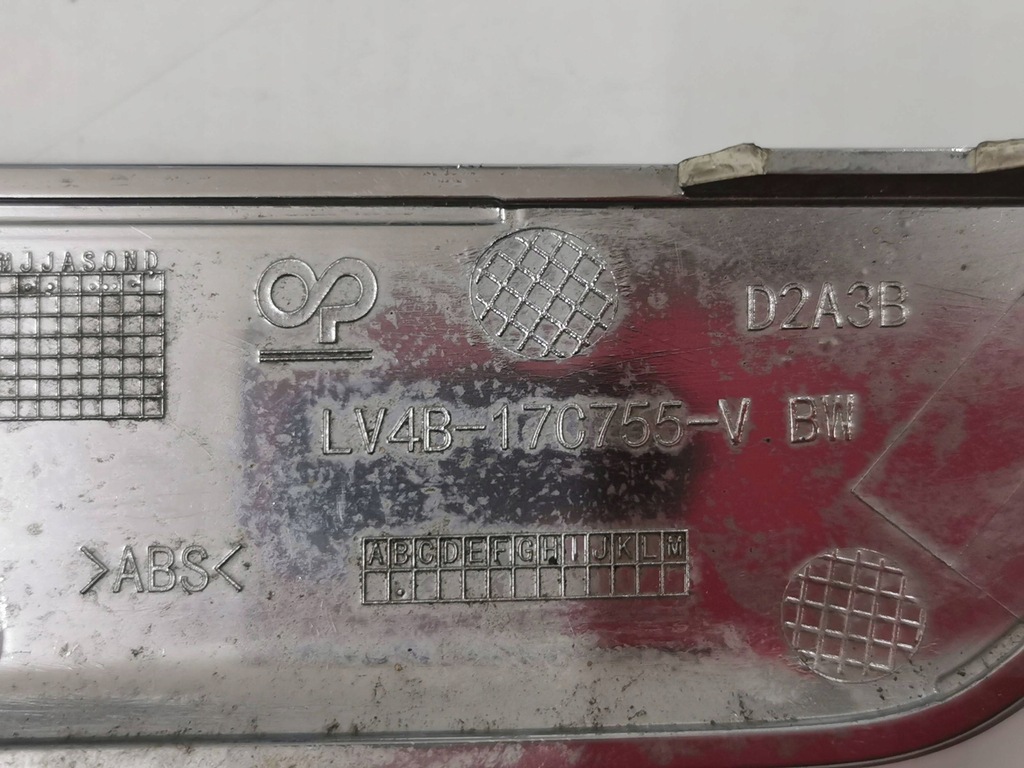 фото №15, Хром, молдинг решётки бампера ford kuga mk-3 vignale левая 347.