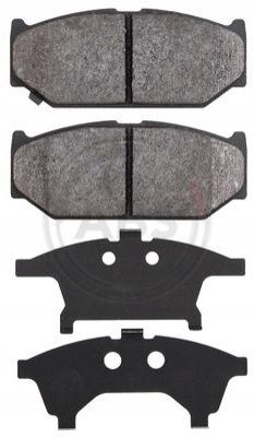 фото №1, A.b.s. гальмівні колодки гальмівний. suzuki swift 06- перед