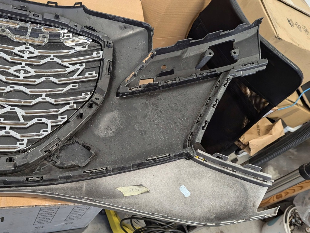 фото №13, Audi q4 sportback e-tron 2020-2025 бампер перед передній решітка радіатора