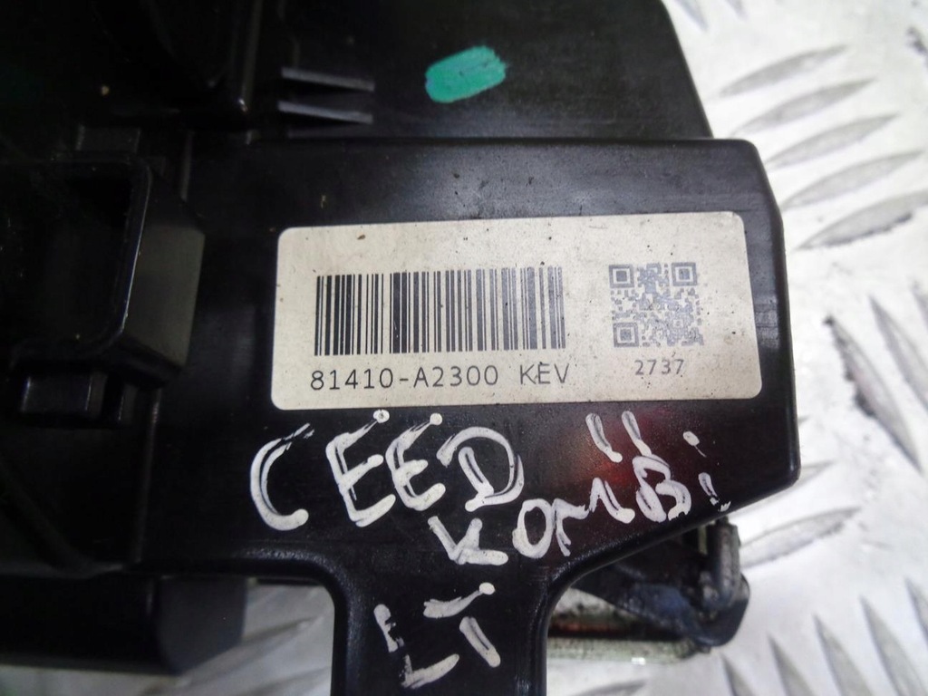 фото №10, Замок ручка дверь левый задняя задний kia ceed 2 ii kombi 2012- 81410-a2300 eu