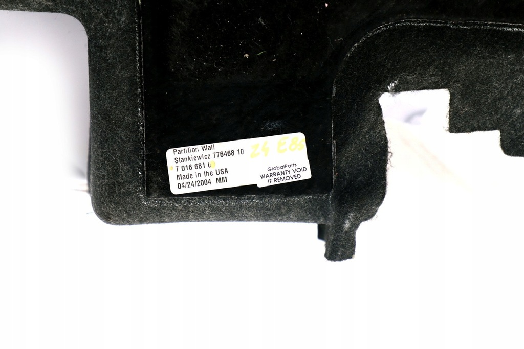 фото №10, Bmw e85 z4 шумоизоляция корпус обивка багажника 7016681
