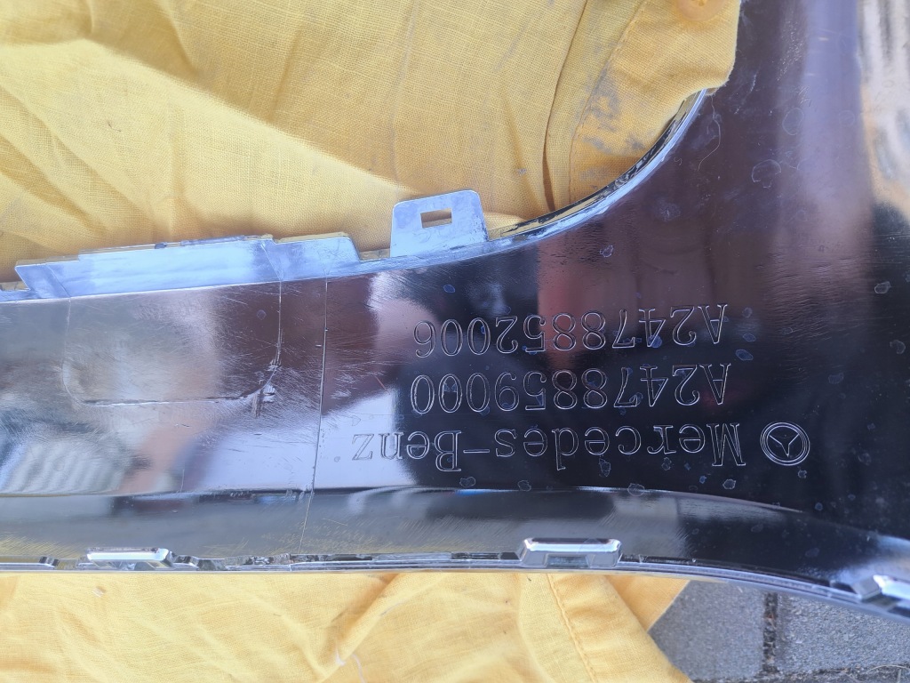 Mercedes glb w247 rok 2021 дифузор хром бампера tył.2478859000 Київ