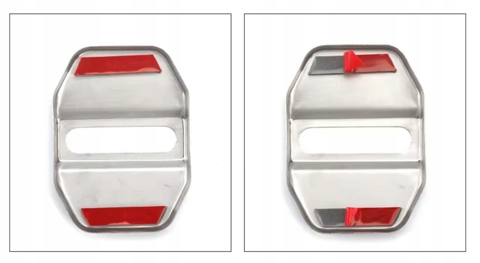 фото №6, Захист накладки na замок двері засувка m набір bmw x3 x4 x комплект 4 штуки