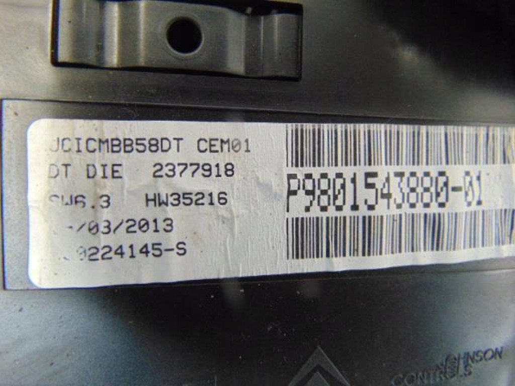 Citroen c4 picasso рестайлінг  1.6e-hdi лічильник 2377907-01 Недорого