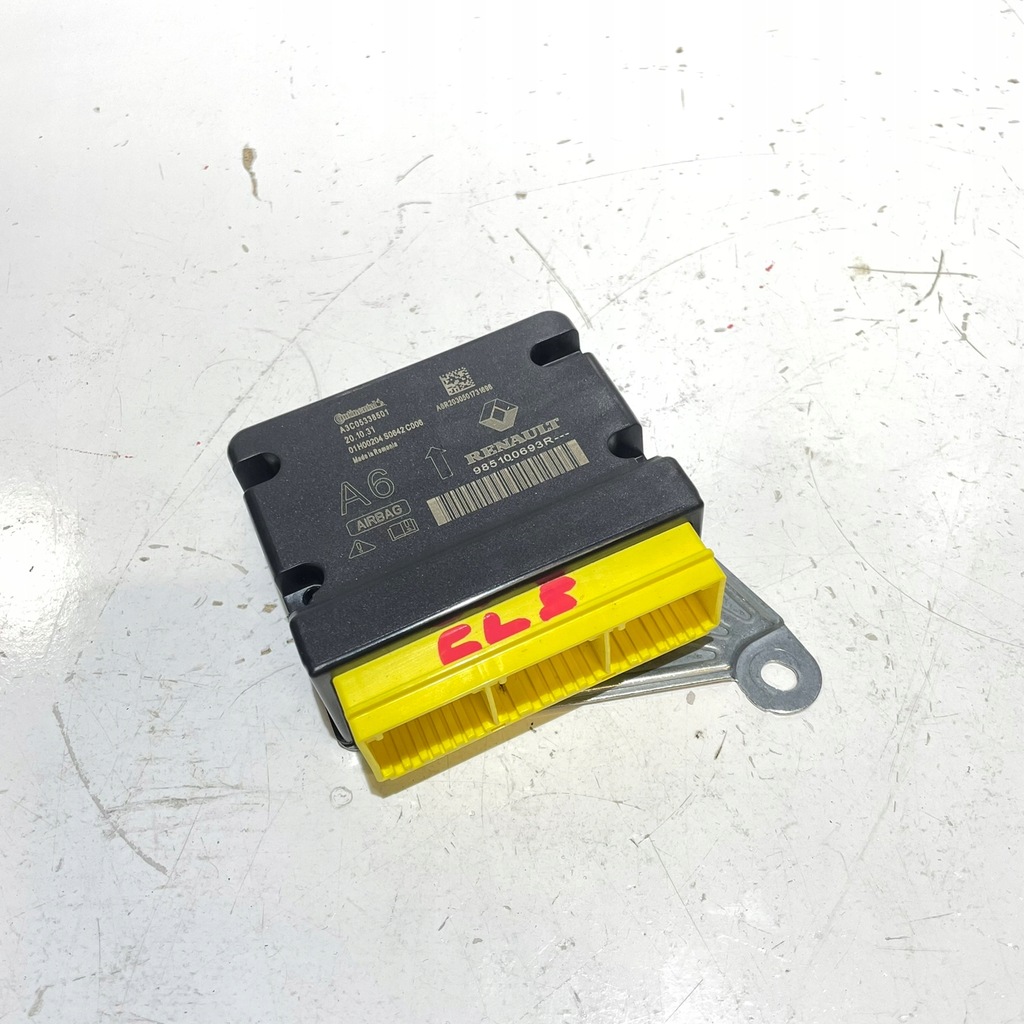 фото №1, Renault clio v датчик подушок подушка безпеки 985100693r