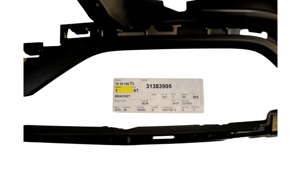 фото №3, Volvo s90 ii r-design кронштейн правый противотуманная фара оригинальный номер 3