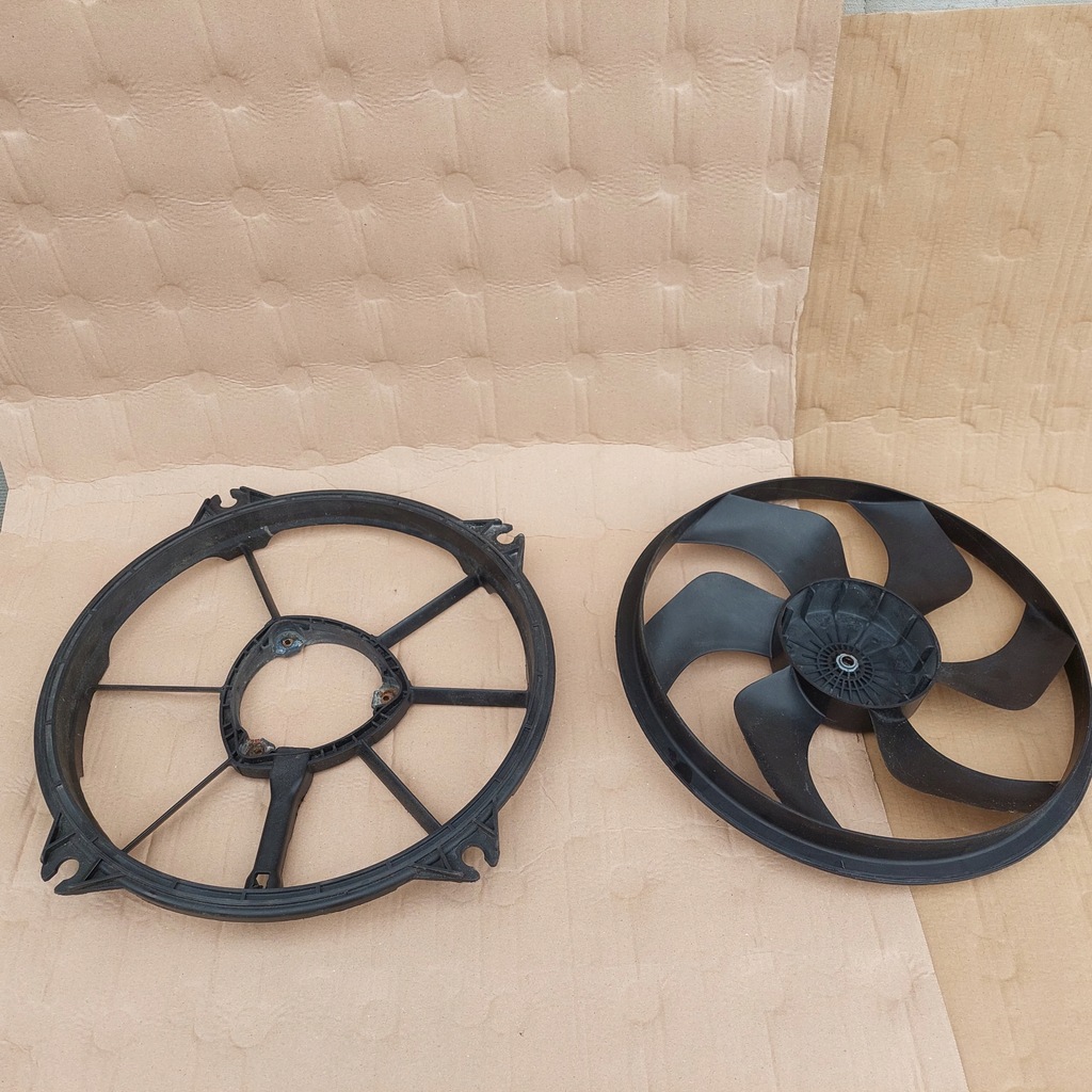 фото №6, Вентилятор корпус вентилятора радіатора citroen c4 307 c5 ds4