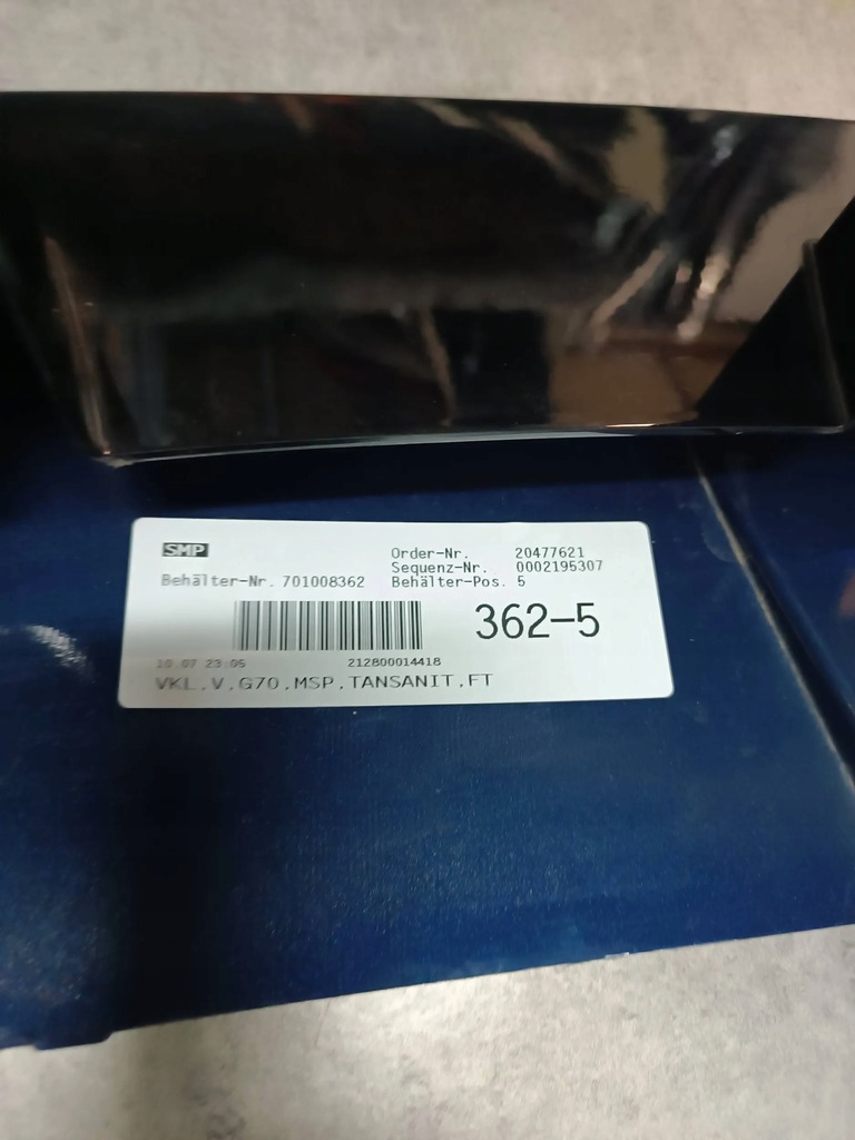 фото №8, Бампер передний bmw 7 g70 цвет c3z