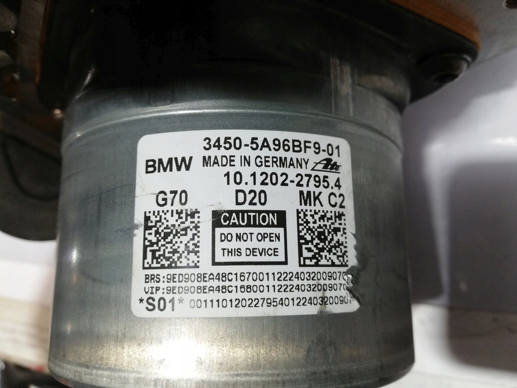 фото №7, Bmw 7 g70 насос підсилювач гальм abs 5a96bf9 10.1202-2795.4