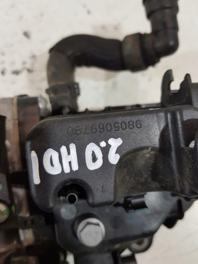 фото №11, Радиатор выхлопных газов клапан egr 9807593080 ford mondeo v 2.0 tdci t7cn