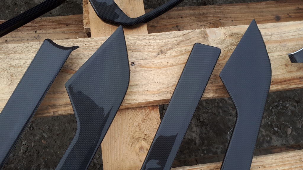 фото №7, S4 b9 a4 8w накладки декоры карбон дверь панели eu