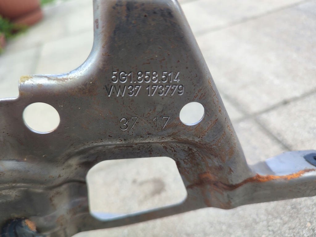 фото №8, Каркас консолі панелі vw golf 7 vii