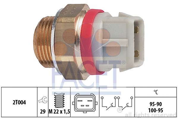 фото №4, Eps 1.850.682 переключатель термический, вентилятор радиатора