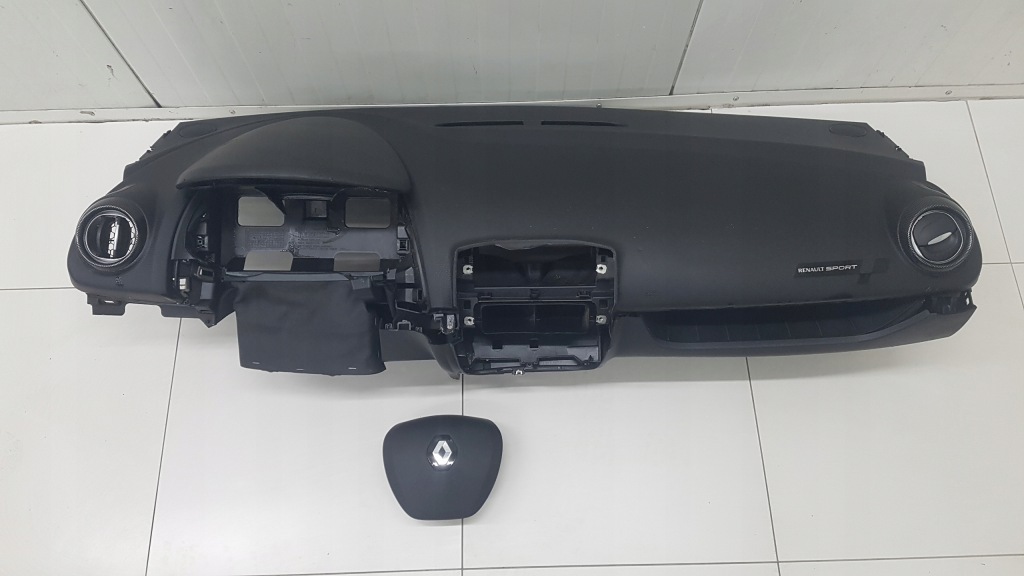 фото №1, Приборная панель консоль подушка безопасности renault clio 4 iv rs trophy sport 2016