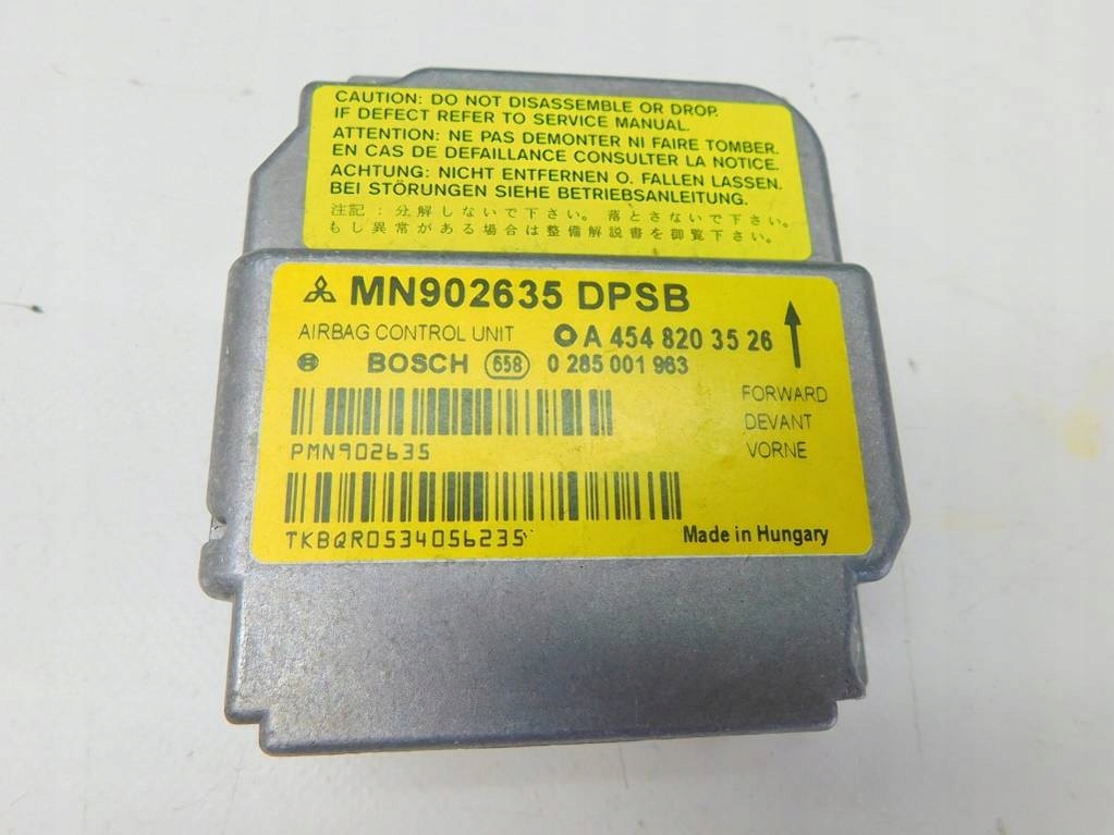 фото №3, Smart forfour i 2006r модуль air bag a4548203526