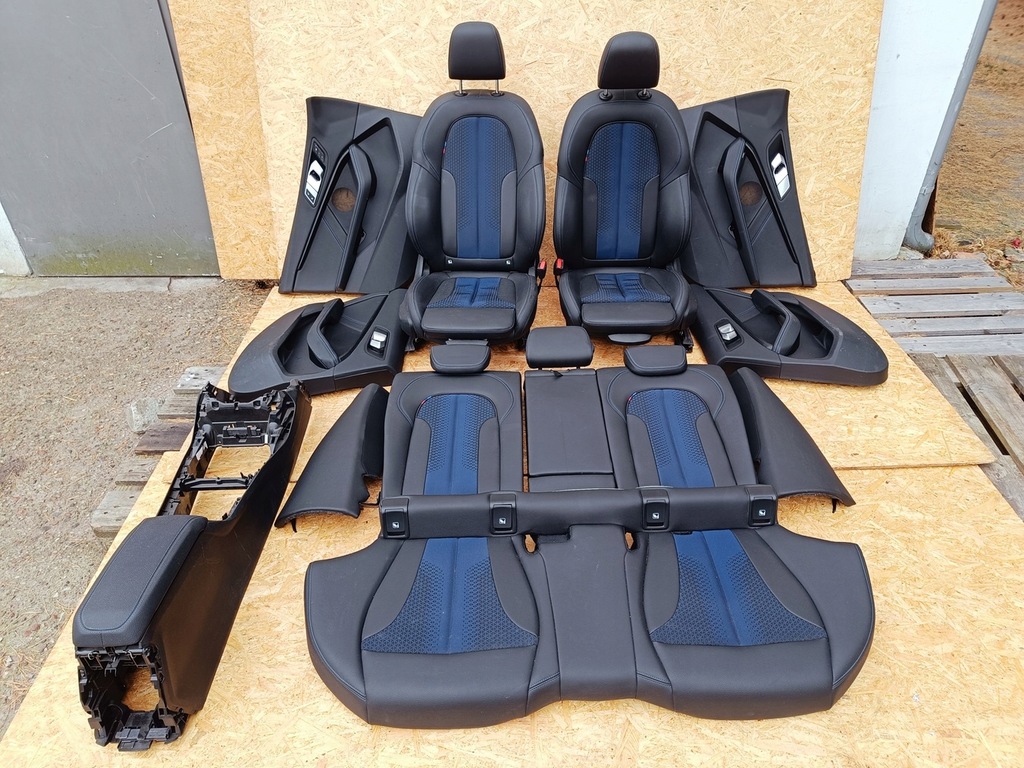 фото №9, Bmw 2 f44 kompletny середина салон сидіння m-pakiet оббивка idealny