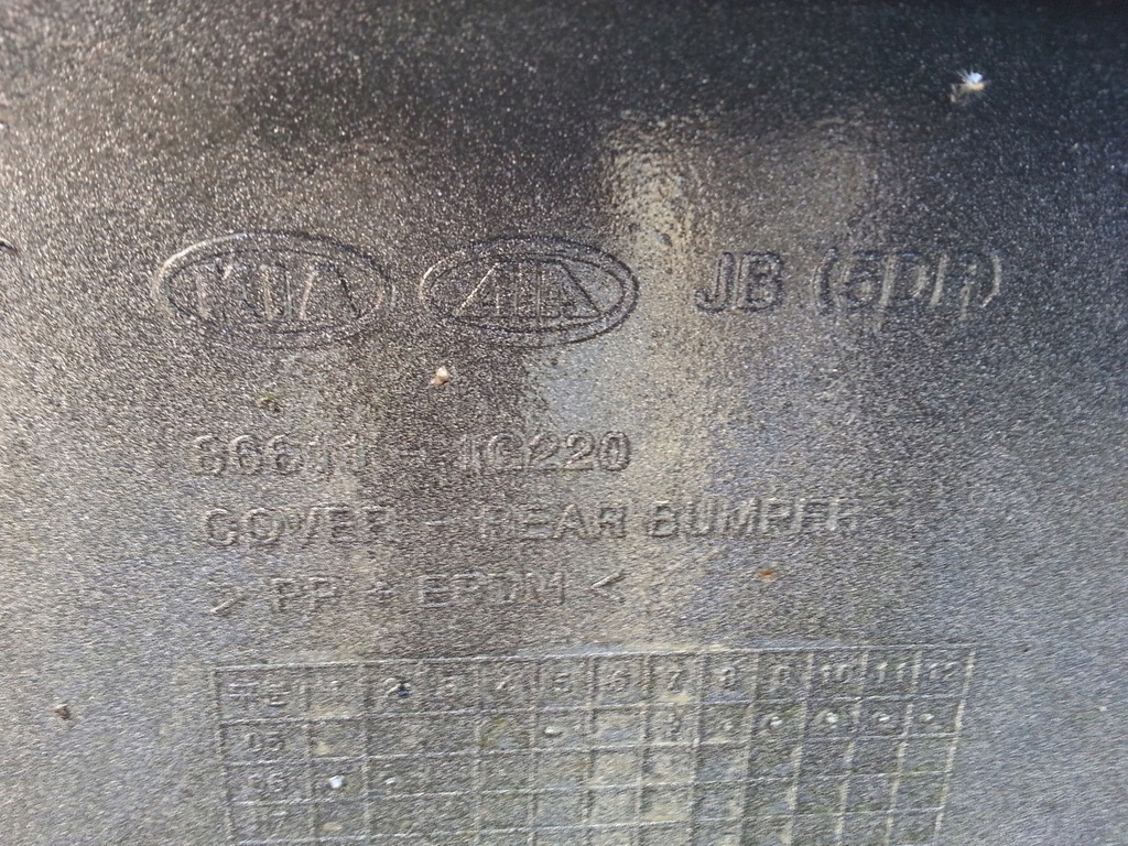 фото №10, Kia rio ii hb 2004- бампер задня задній rzgów łódź